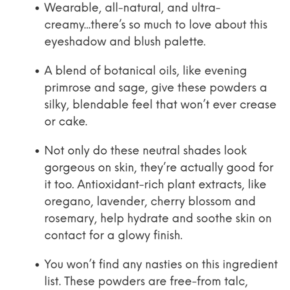 Seraphine botanicals eyeshadow and blush palette - Picture 4 of 6